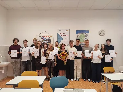 Slavnostní předávání certifikátů DSD I: úspěch, který otevírá dveře do budoucnosti