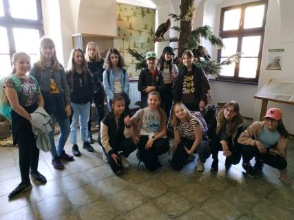 Studenti poznávali přírodní rezervaci Kotvice
